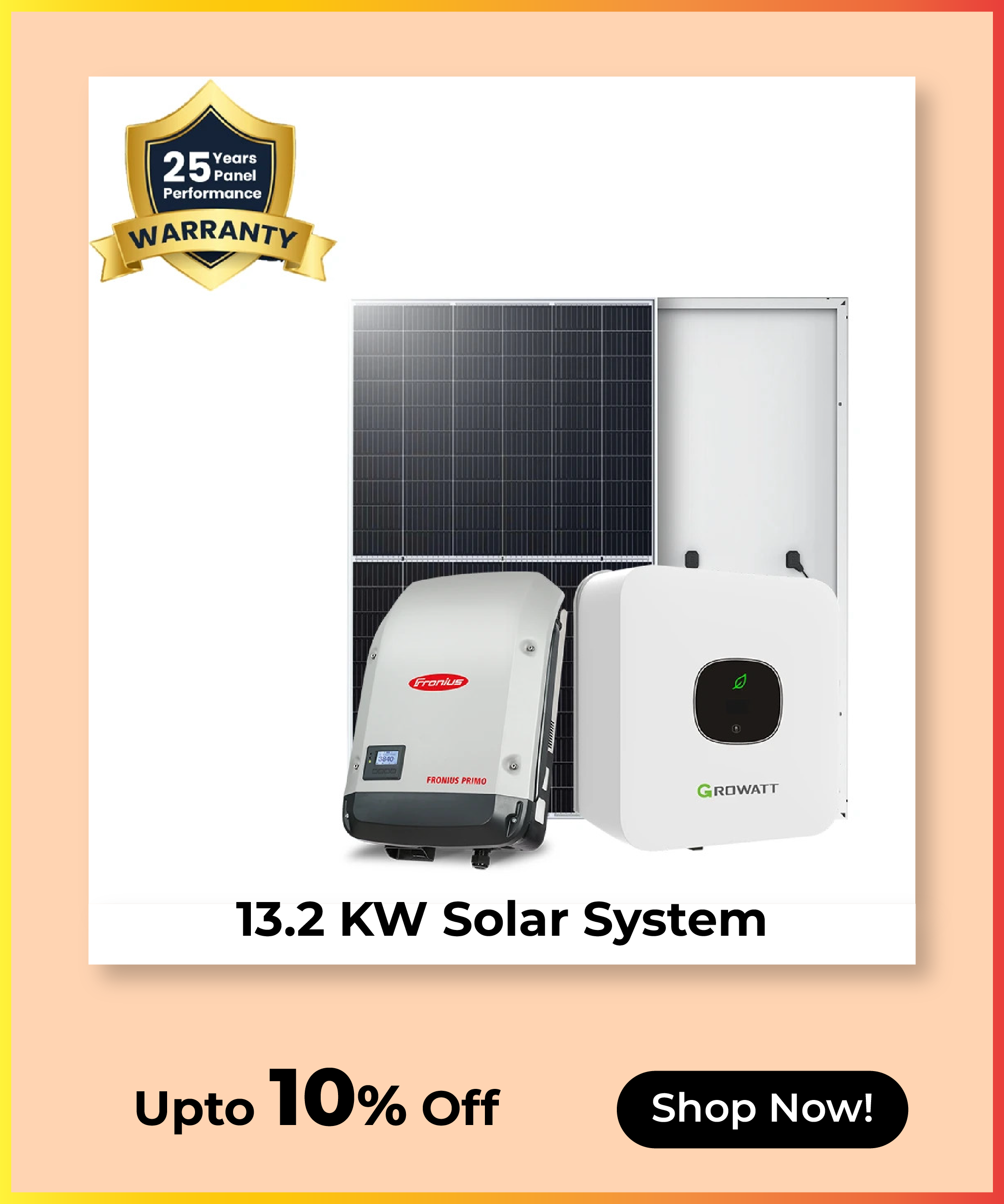 13Kw solar offer